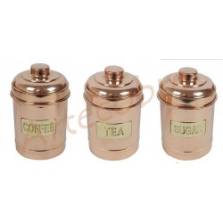 Set de tarros Cobre