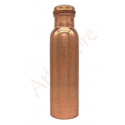 Botella de cobre Grabada