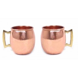 Mugs de cobre pequeños