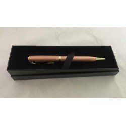 Bolígrafo de cobre y dorado